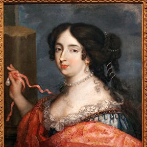 Francoise d Aubigne, Marquise de Maintenon (oil on canvas)