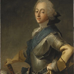 Frederic V de Danemark - Portrait of King Frederick V of Denmark (1723-1766), by Pilo