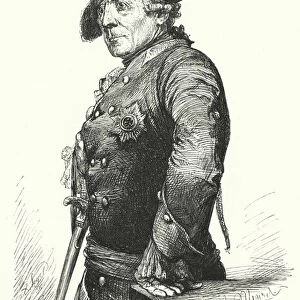 Frederick the Great, King of Prussia (engraving)