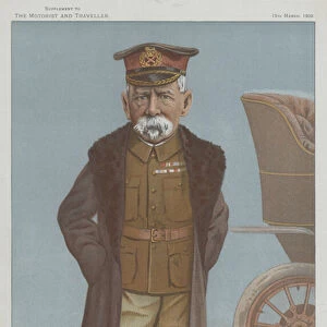 Frederick Sleigh Roberts, 1st Earl Roberts, British Field Marshal (colour litho)