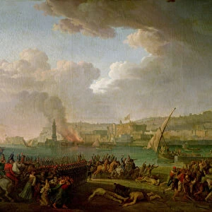 The French Army Entering Naples Under the Command of General Championnet (1762-1800)