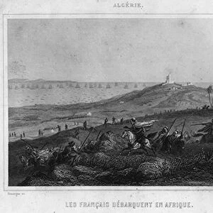 The French landed in Africa, 1830, in "Algerie ancienne et moderne"