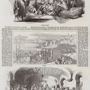 The French Occupation of Algeria (engraving)