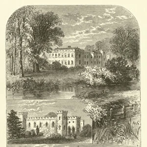 Fulham Palace in 1798 (engraving)
