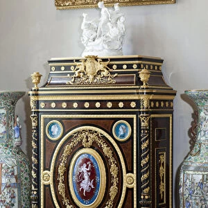 Furniture decorated with the coat of arms of the Brignole Sale family