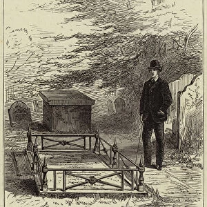 Gainsboroughs Tomb in Kew Churchyard (engraving)