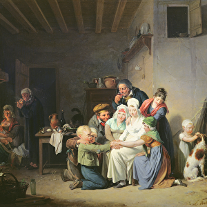 The Game of Pied de Boeuf, c. 1824 (oil on canvas)