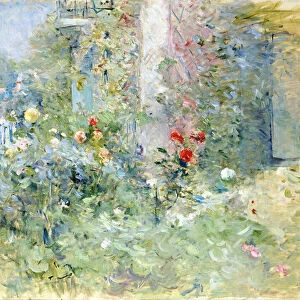 The Garden at Bougival, 1884 (oil on canvas)