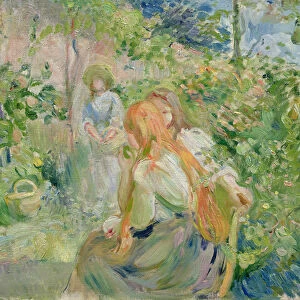 In the Garden at Roche-Plate, 1894 (oil on canvas)