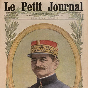 General Charles Mangin, front cover illustration from Le Petit Journal