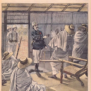 General Gallienis heroic deed in Madagascar, cover of Le Petit Journal