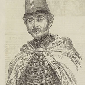 General Randon, the New French Minister of War (engraving)