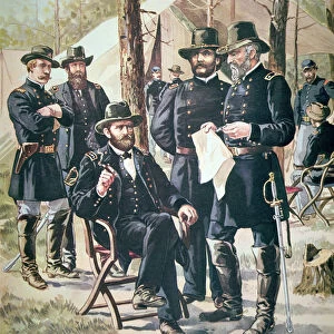 General Ulysses Simpson Grant, commander of the Union forces at the Battle of Shiloh