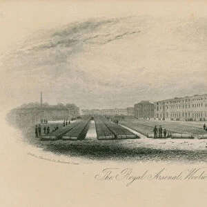General view of The Royal Arsenal (engraving)