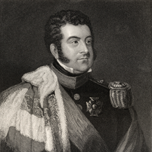 George Augustus Frederick Fitzclarence, 1st Earl of Munster, engraved by W. H. Cook