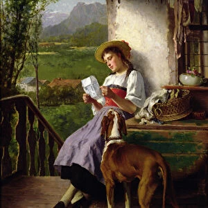 Girl Reading a Letter, 1891