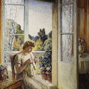 The Girl by the Window, 1940 (oil on canvas)