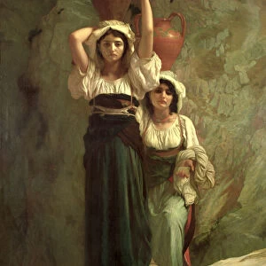 The Girls of Alvito, 1855 (oil on canvas)