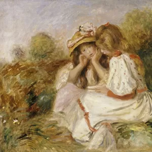 Two Girls, c. 1890 (oil on canvas)