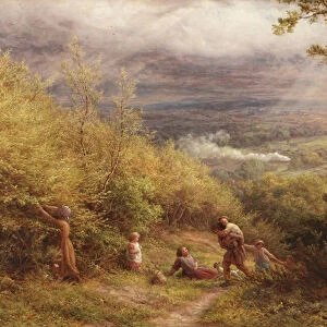 The Last Gleam, 1872 (oil on canvas)