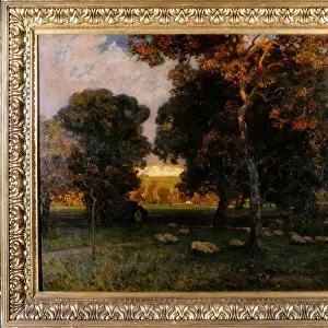 A Gleam before the Storm, c. 1900 (oil on canvas)
