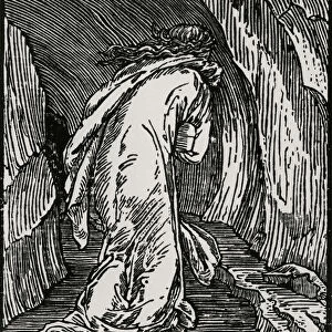 Going into Hell, 1866 (woodcut)