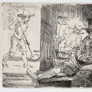 The Golfer, 1654 (Etching)