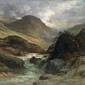 Gorge in the Mountains, 1878 (oil on canvas)