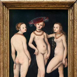 The Three Graces, 1531 (oil on canvas)