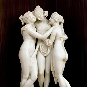 Three Graces, 1840 (marble)