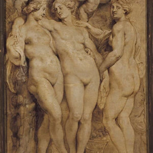 Three graces ( Monochrome painting, 1620-1623)