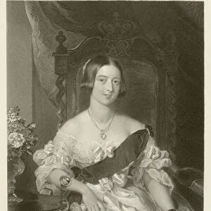 Her Most Gracious Majesty Queen Victoria (engraving)