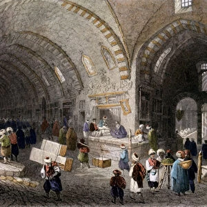 Great Avenue in the Tchartchi, 1850 (coloured aquatint)