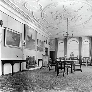 The Great Dining Room at Culzean Castle, Ayrshire, from The Country Houses of Robert Adam, by Eileen Harris, published 2007 (b/w photo)