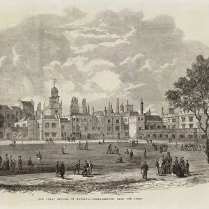 The Great Schools of England - Charterhouse (engraving)