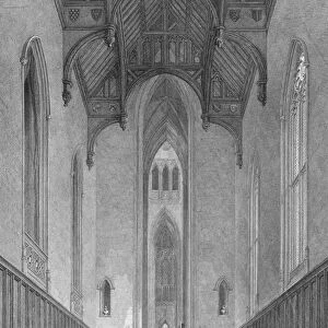 The Great Western Hall leading to the Grand Saloon or Octagon, Fonthill Abbey