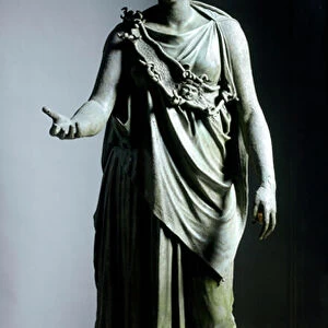 Greek Art: "Athena of the Piree"Bronze sculpture. 350 BC