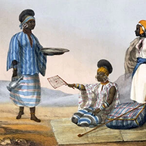 Group of native women in Soudan, from Narrative of Travels in Northern Africa in