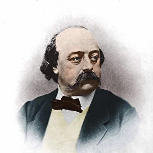 Gustave Flaubert (1821-1880), French writer, by Nadar