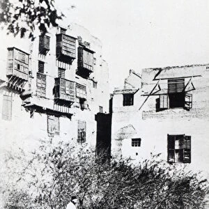 Gustave Flaubert (1821-80) in Cairo, 9th January 1850 (b / w photo)