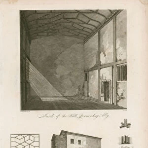Hall, Bermondsey Abbey (engraving)