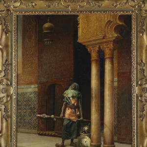 The Harem Guard (oil on canvas)