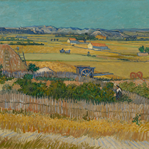 The Harvest, 1888 (oil on canvas)