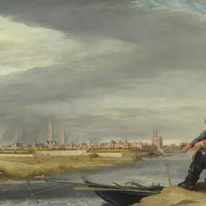 Hauling the Net, 1663 (oil on panel) Hauling the Net, 1663 (oil on panel)