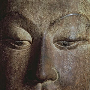 Head of a Bodhisattva (stone)