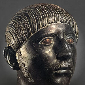Head of a Celtic chieftain (bronze)