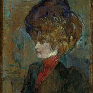 Head of an English Lady; Tete de lady anglaise, 1898 (oil on panel)