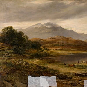 The Head of Loch Vennacher, 1868 (oil on canvas)