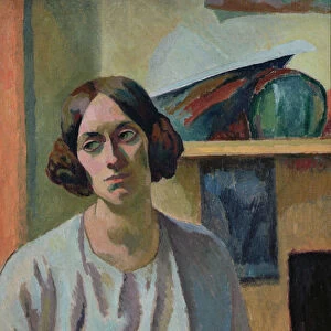 Head of a Model, 1913 (oil on canvas)