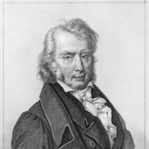 Henri Benjamin Constant de Rebecque (1767-1830) as Deputy, engraved by Louis Francois Couche